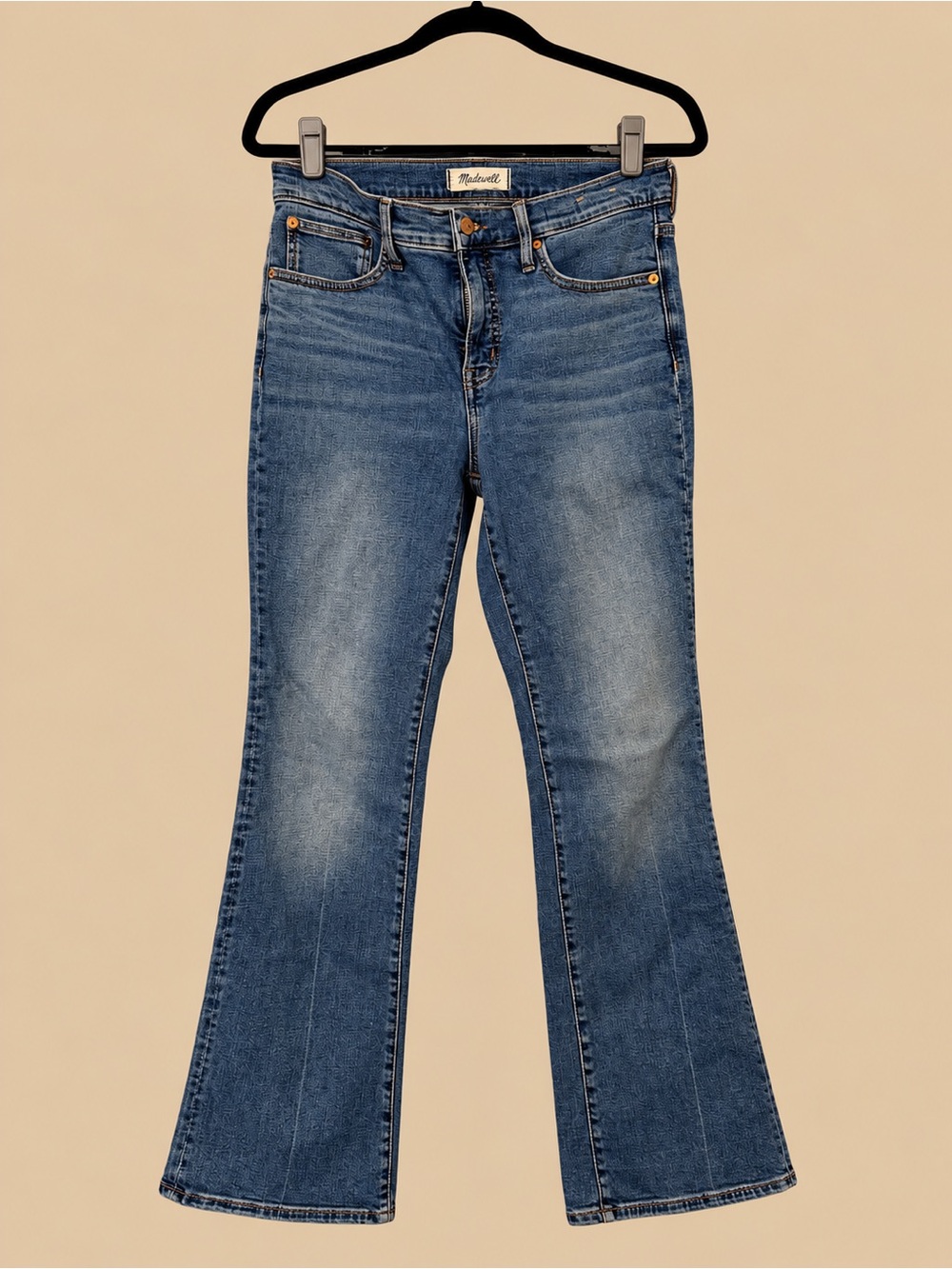 Madewell Medium Blue Flare Jeans
